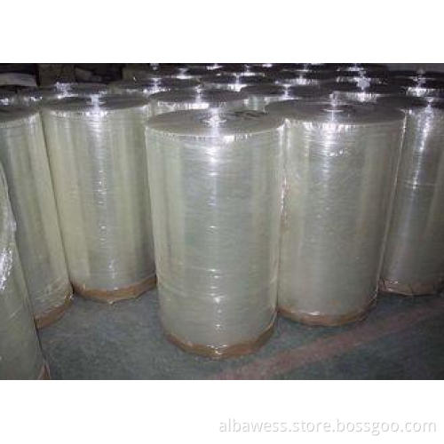 Holding 38 Microns Acrylic Adhesive Bopp Jumbo Roll For Bun
